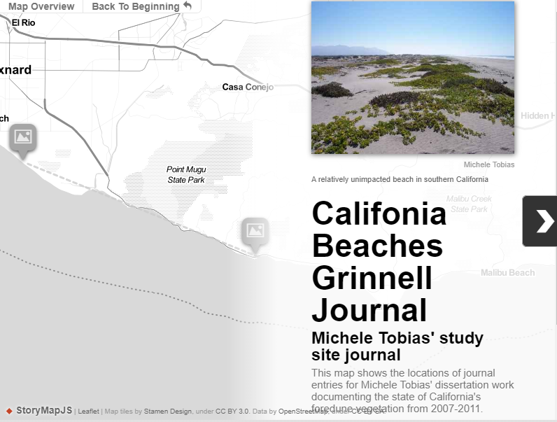 Grinnell Journal Map Thumbnail